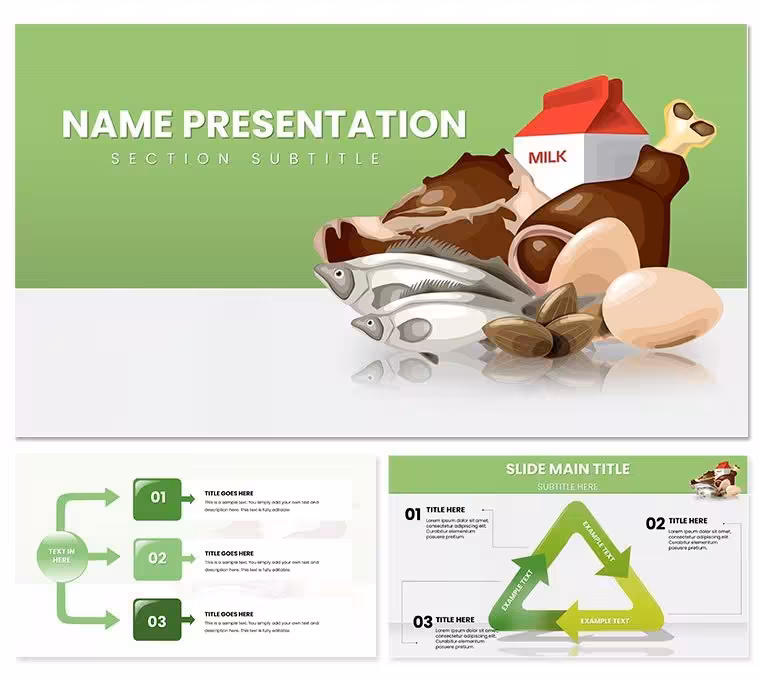 Healthy Food Keynote Template