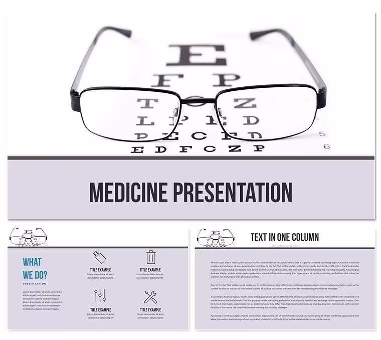 Ophthalmologist PowerPoint Template: Download Presentation