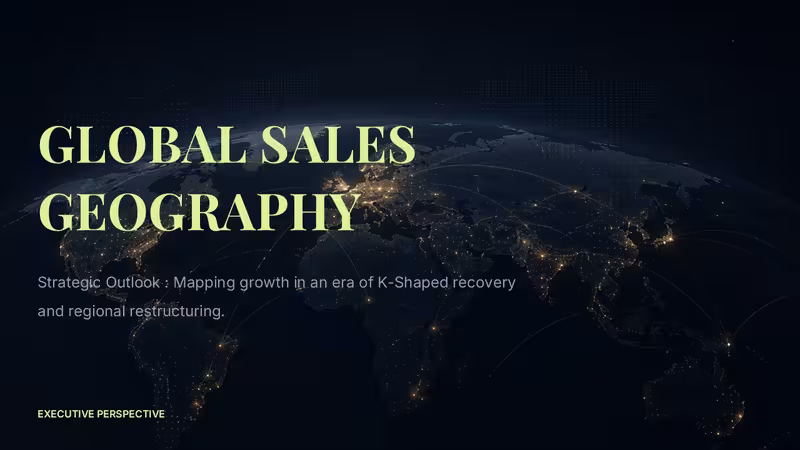 Download Global Sales Geography PPT Charts