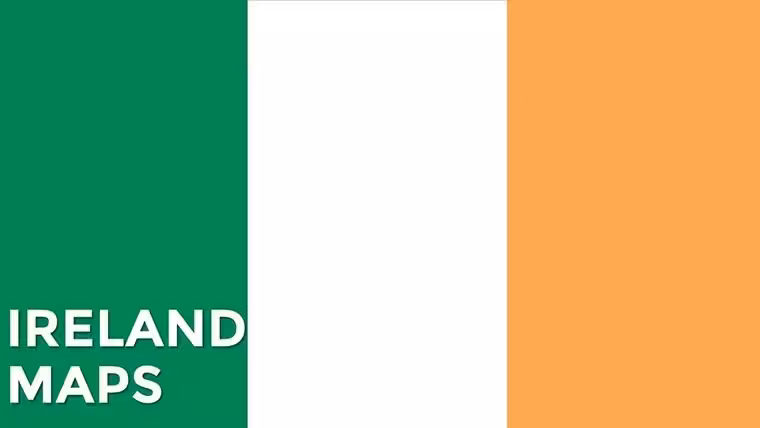 Customizable Ireland Keynote Maps Template