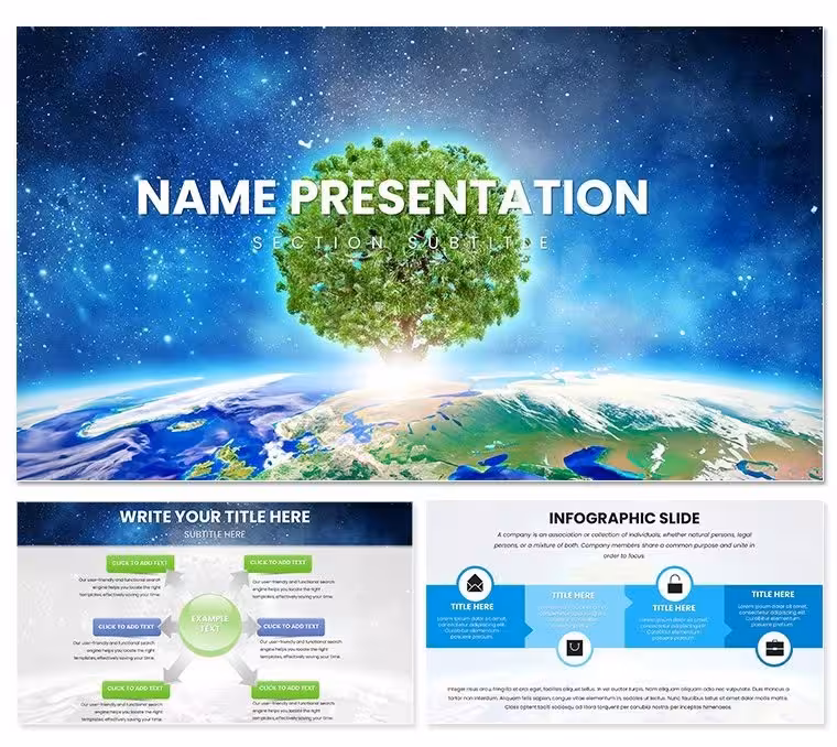 Tree of Life Keynote Template: Ecology Essentials