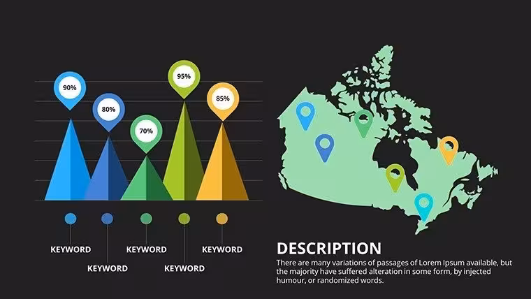 Australia Widescreen Maps of World for PowerPoint presentation