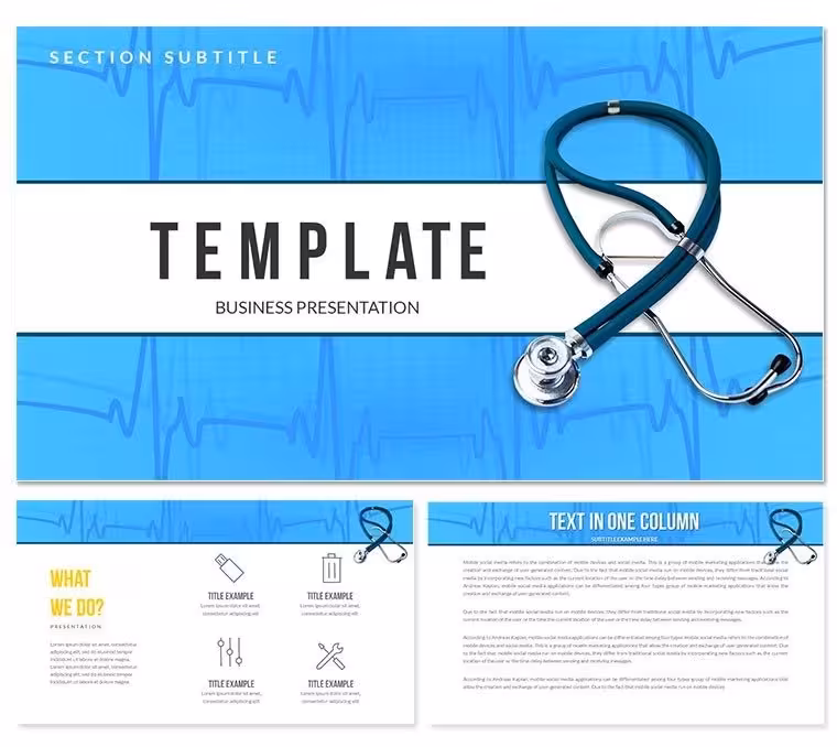 Medical Associates PowerPoint Template: Presentation