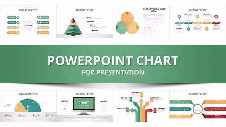 Graph PowerPoint Charts Template for Customer Support Excellence