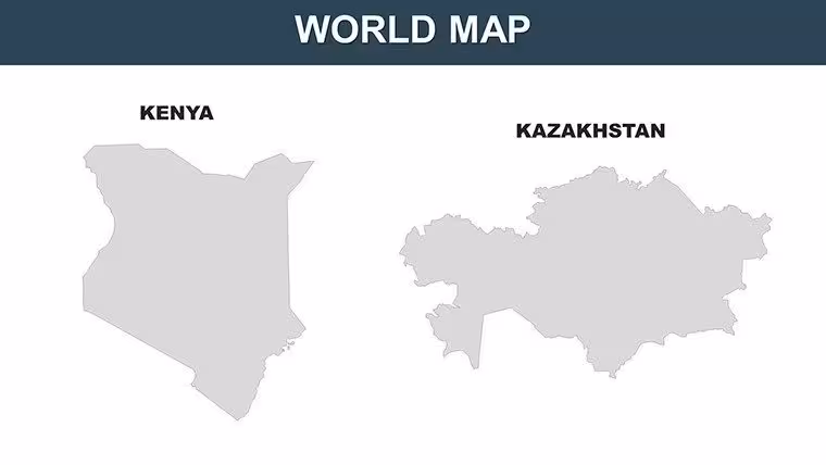 World : Iraq PowerPoint maps