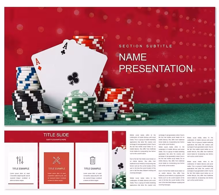 Poker Rules PowerPoint Template: Deal Clarity to Every Hand