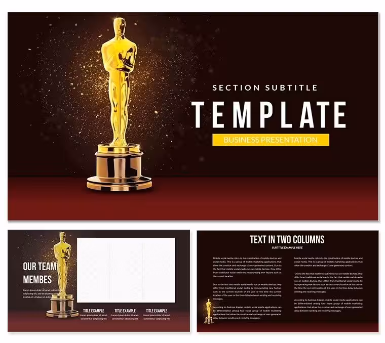 Oscar PowerPoint template Presentation