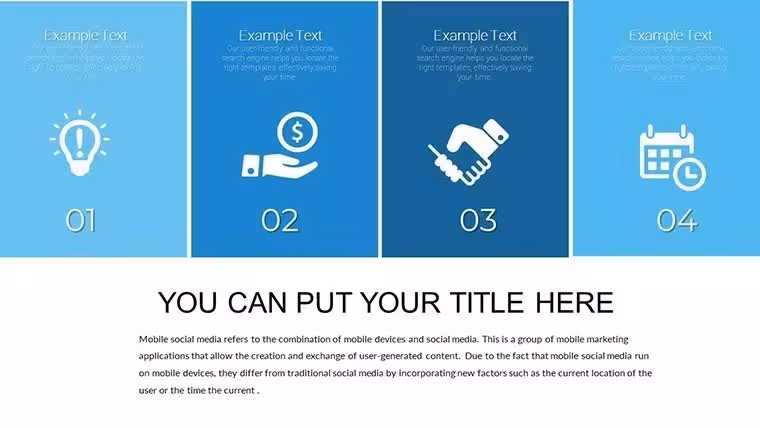 Laptop PowerPoint Charts Template for Tech Pros