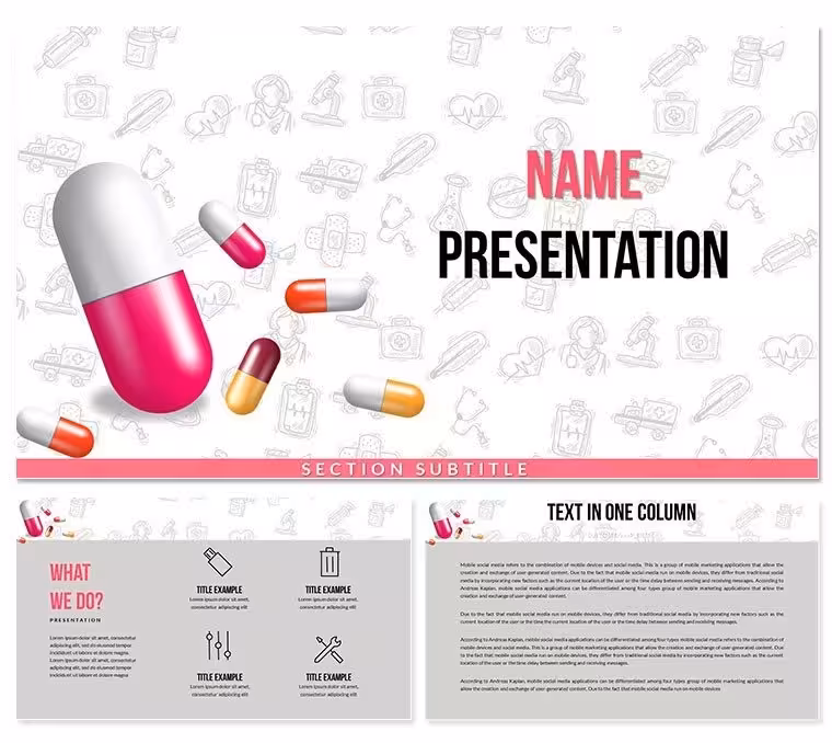 Contraception Pill PowerPoint templates