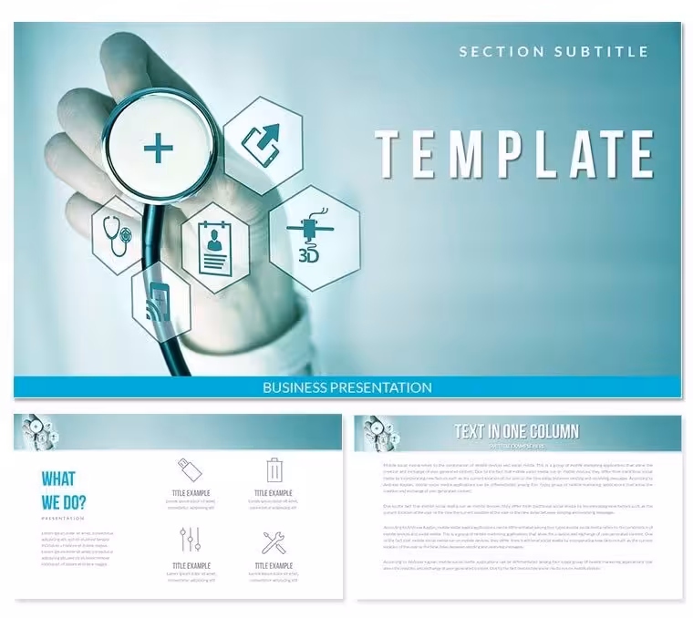Medical Online PowerPoint templates