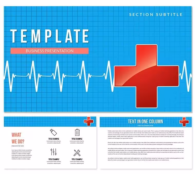 Hospitals PowerPoint presentation template