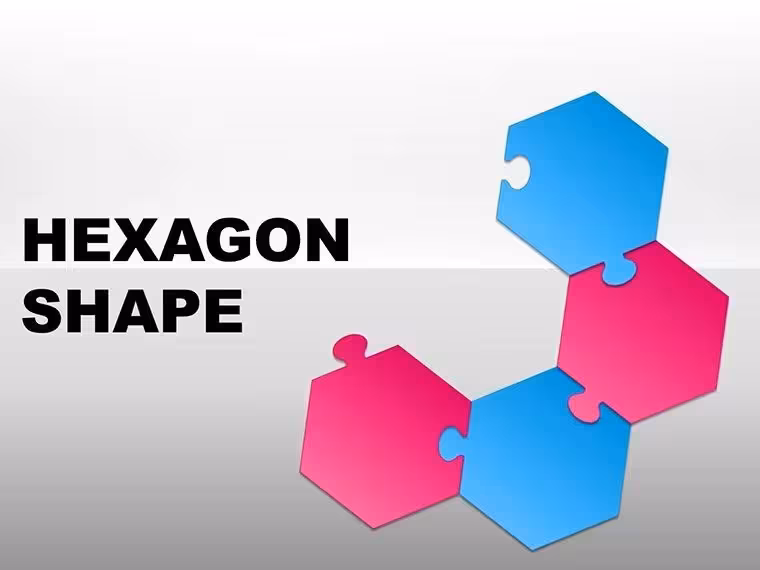 Hexagon Keynote Shapes Template - 18 Slides | ImagineLayout