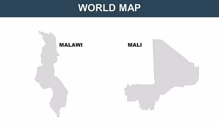 Japan World PowerPoint maps