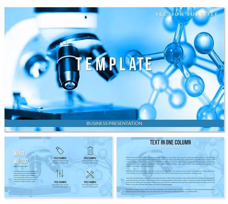 Engineering and Natural Science PowerPoint Template - Professional Animated Slides
