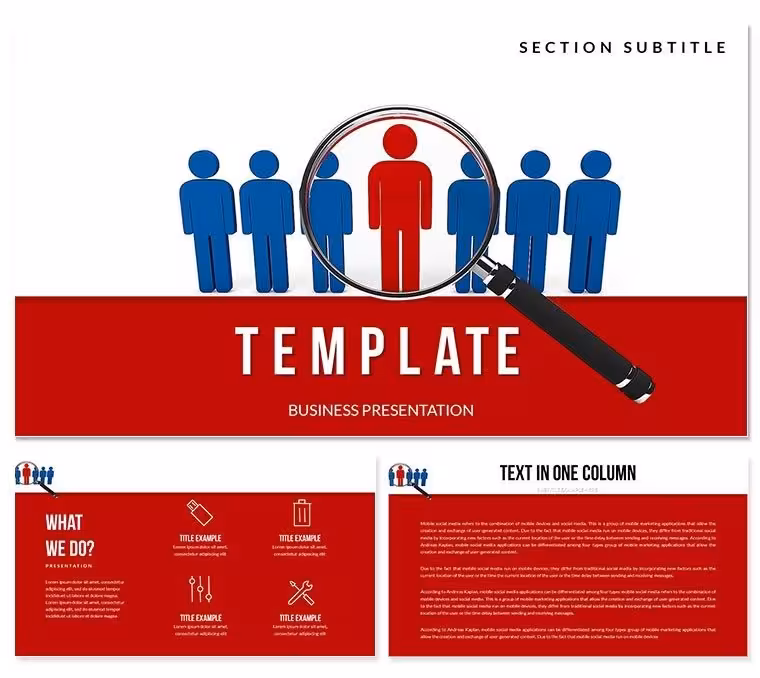 Job Placement and Job Search PowerPoint templates