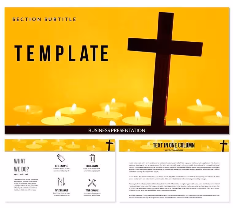 Christian PowerPoint template Presentation