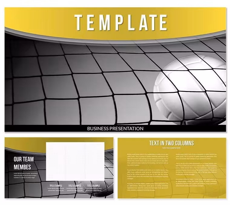 GOAL! Football news PowerPoint Templates