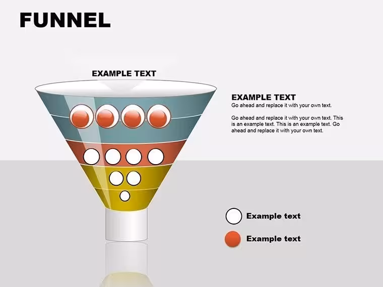 3D Funnel PowerPoint Diagrams: Guide Your Audience Through the Flow