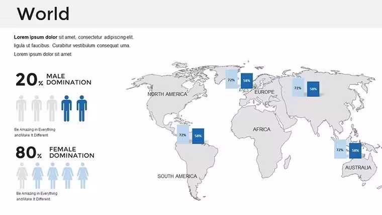World PowerPoint Maps Templates - Slide7