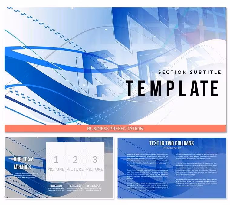 Abstract Arrow PowerPoint Templates Presentation