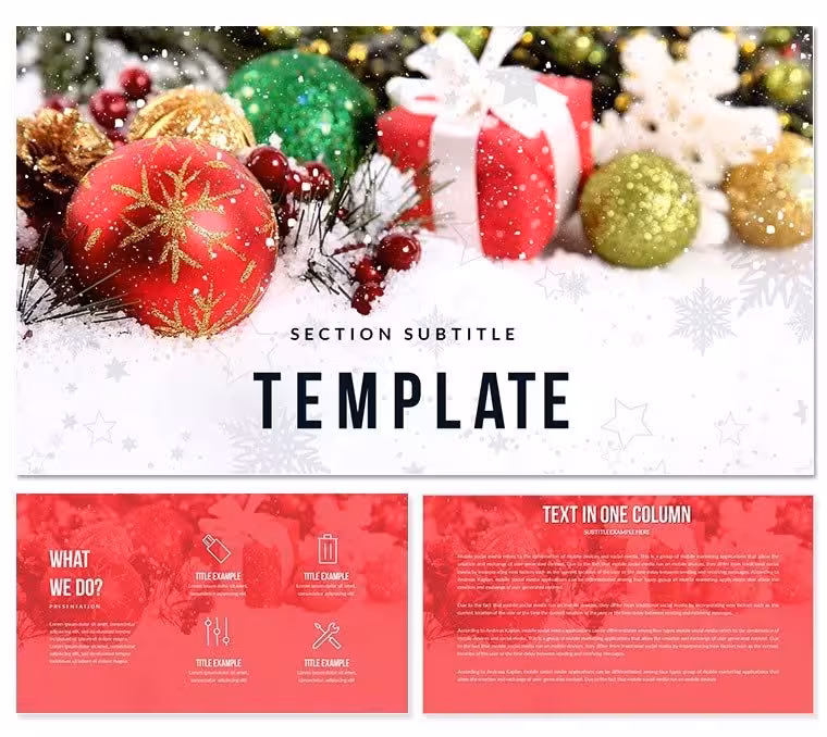 Merry Christmas PowerPoint template