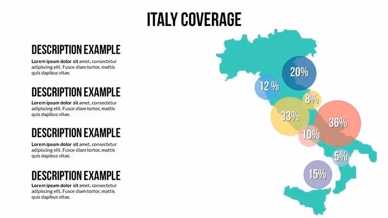 Italy Countries World PowerPoint Maps