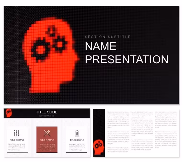 Business Marketing PowerPoint Template: Strategies That Sell