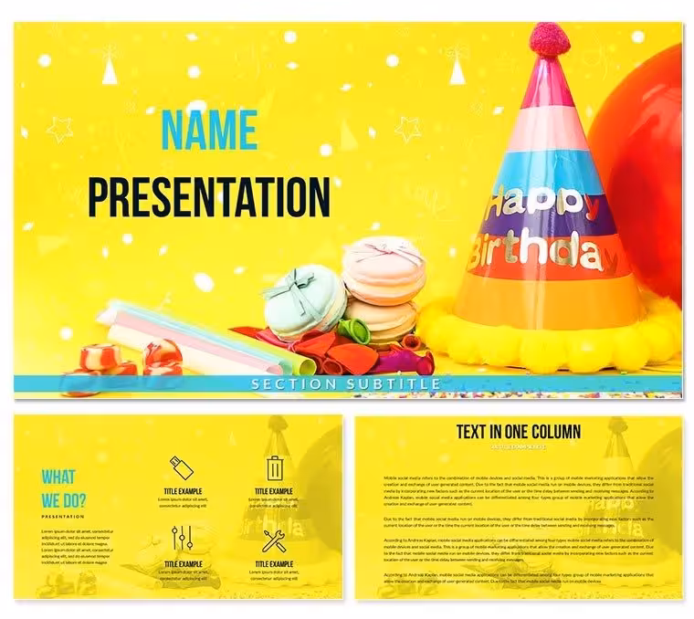 Happy Birthday Patty Diagrams - Ready to Present
