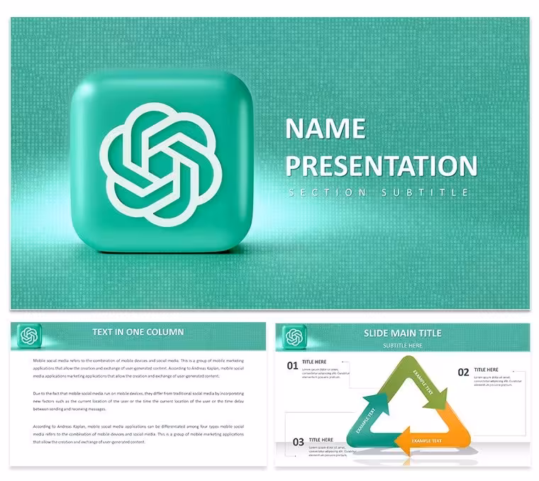 ChatGPT AI PowerPoint Template: Mastering Conversational AI