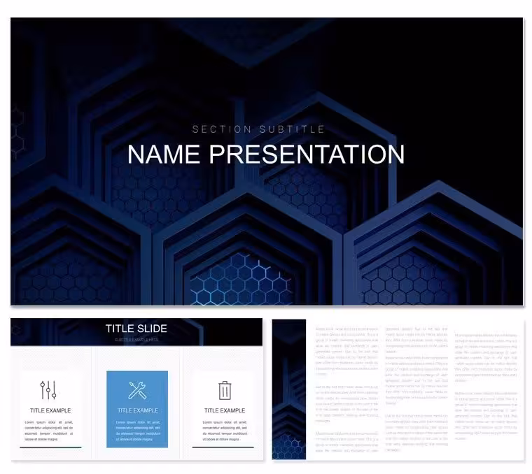 Bitcoin PowerPoint Template: Crypto Strategy Visuals