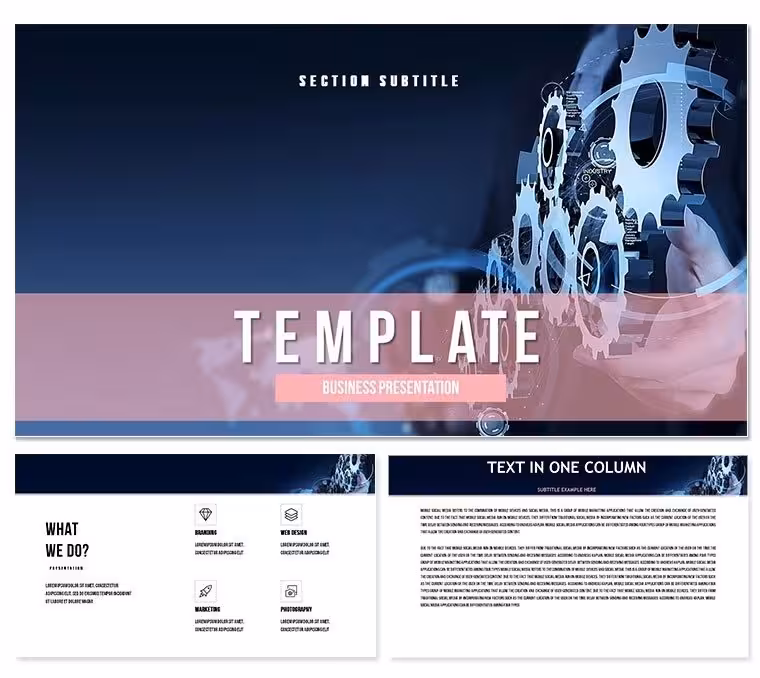 Captivate Your Audience with Motion Control Products: A Winning Marketing PowerPoint Template