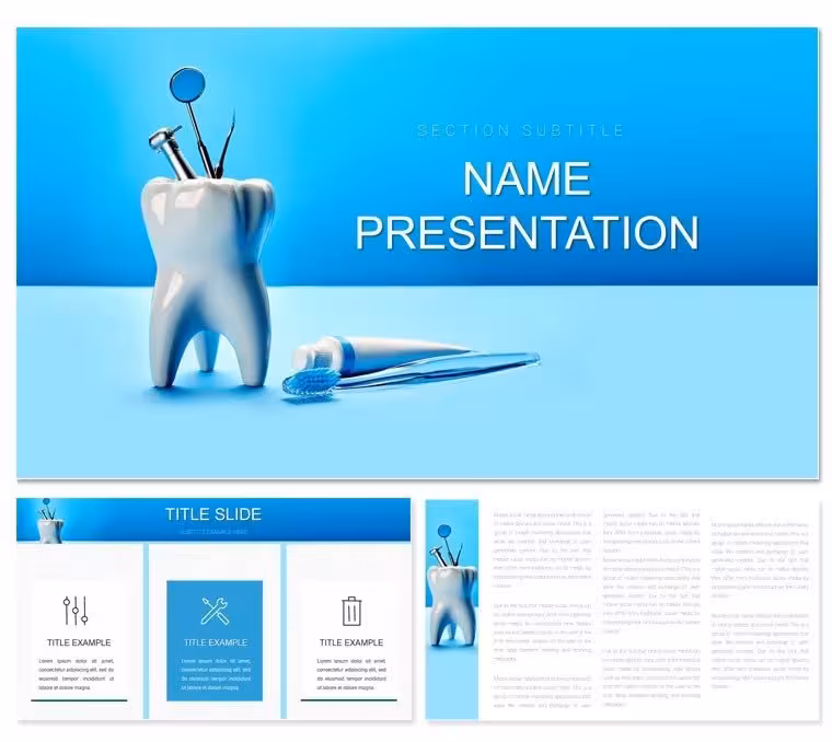 Medical Dental PowerPoint Template: Heal with Visual Clarity