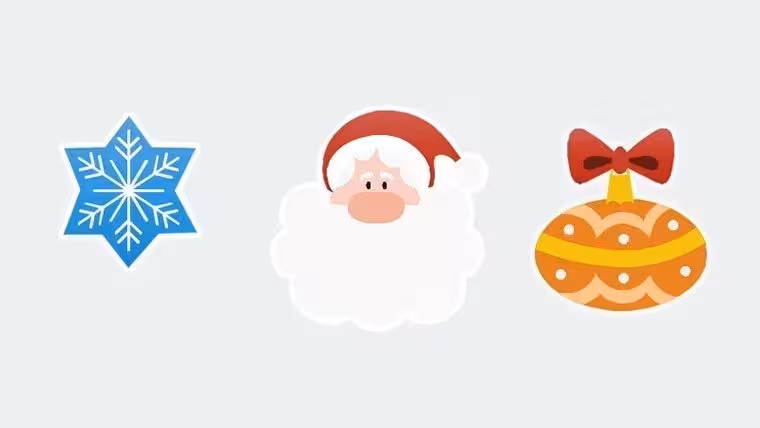 Warm Your Way: Beautiful Christmas Interior PowerPoint Shapes