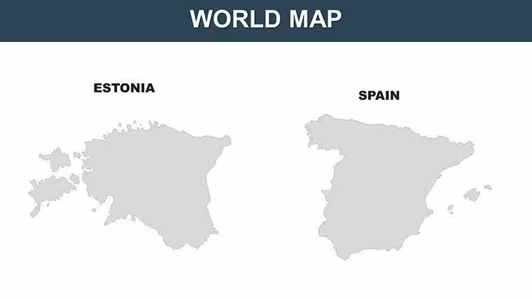 World : Georgia PowerPoint maps