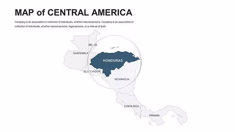 Central America Editable PowerPoint maps - Slide7