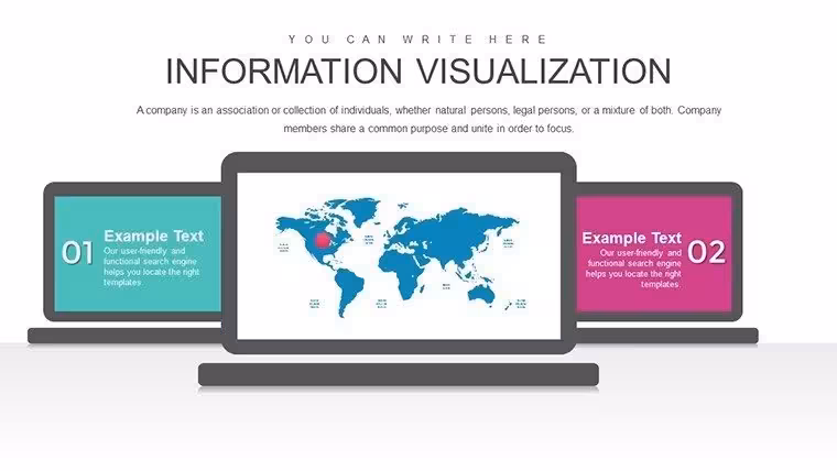 Information Visualization PowerPoint Template