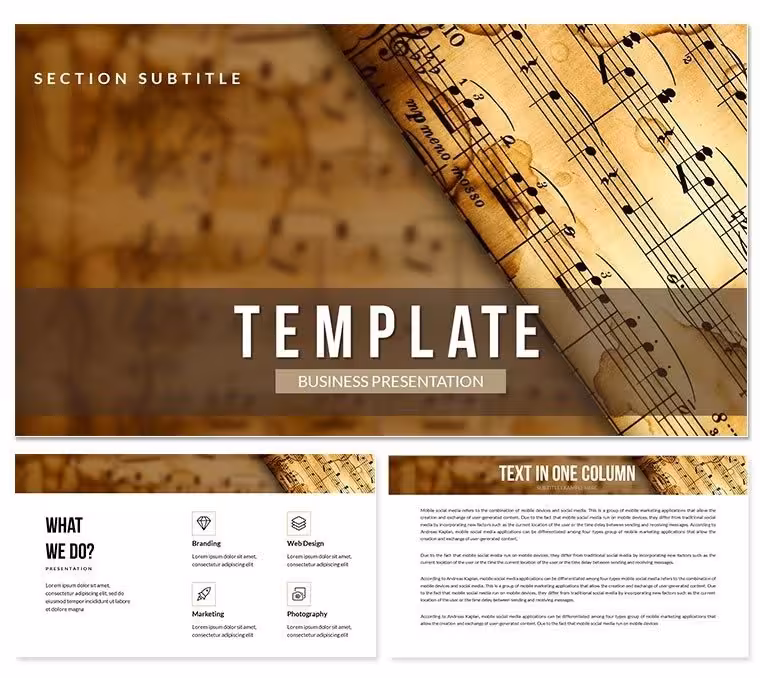 Note (music) Presentation Templates