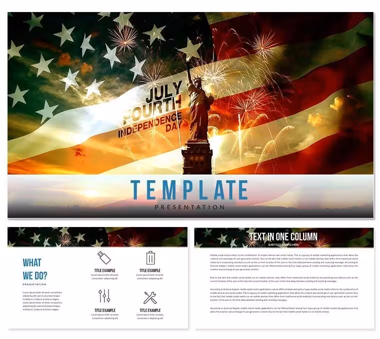 Independence Day PowerPoint template
