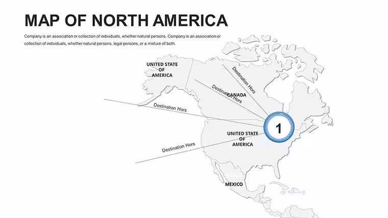 North America Editable PowerPoint maps - Slide8