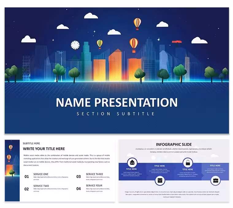 Urban Economy Keynote Template: Data-Driven Insights