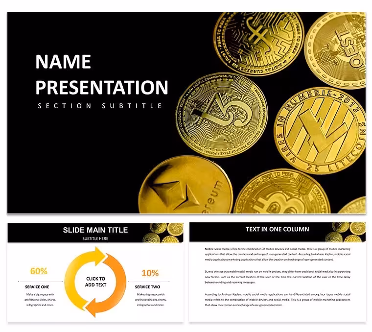 Digital Assets Keynote Template: Free Resource for Fintech Visions