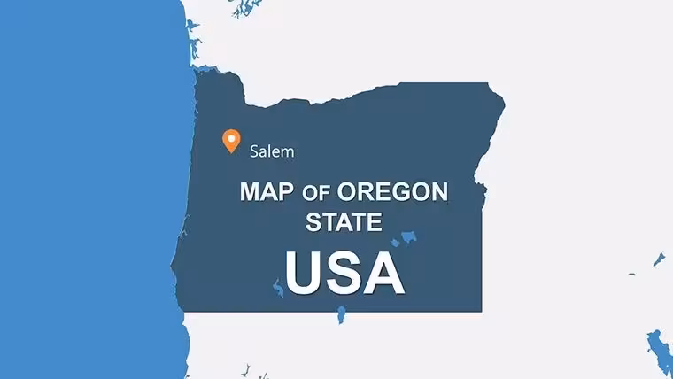 Oregon USA Keynote Maps: 28 Editable Slides