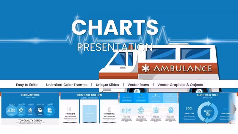 Design Ambulance Keynote Charts Template: Revolutionize Your Medical Visuals