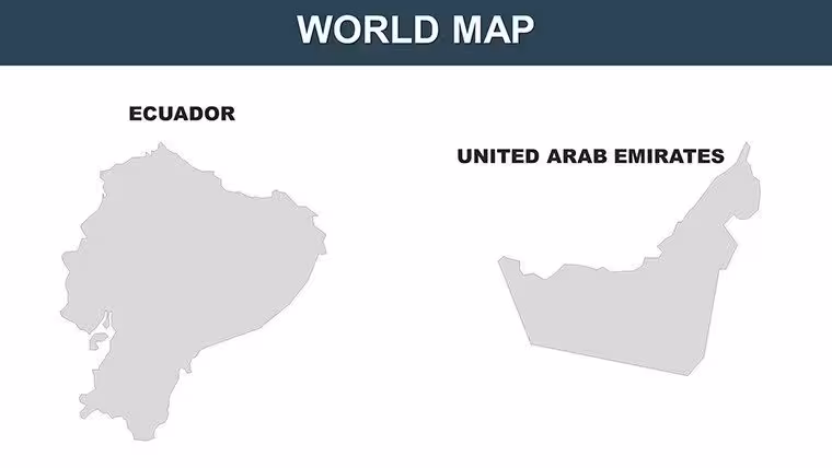 World : Gambia PowerPoint maps