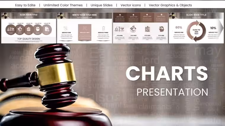 Customizable Legal Charts Keynote Template: Clarify Complex Cases with Ease