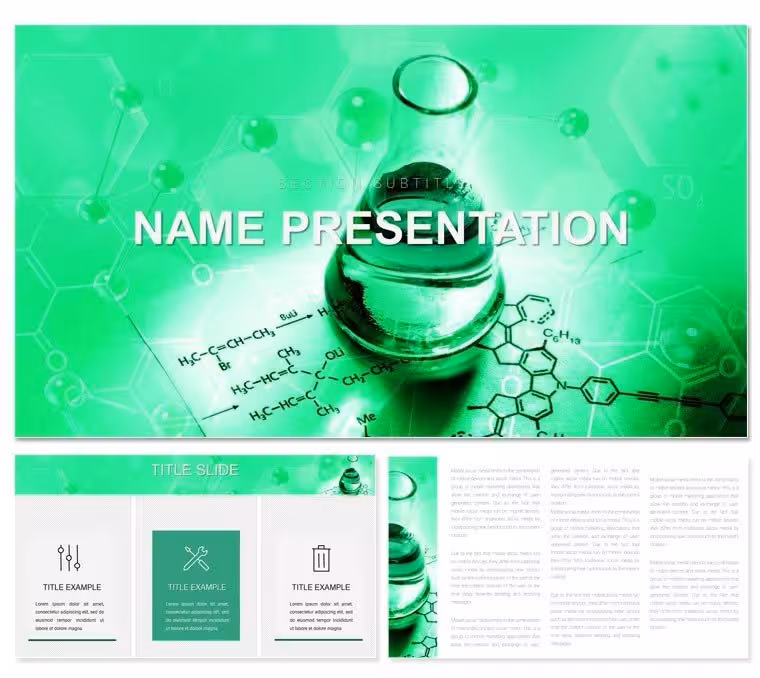 Chemistry Lesson Plans PowerPoint Template