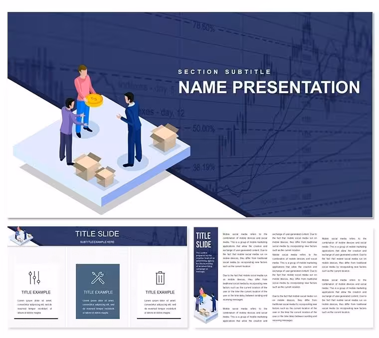 Make Money Online PowerPoint Template - Download PPT Presentation