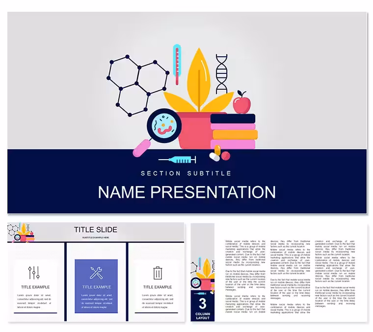 Biology Lesson Plans PowerPoint templates