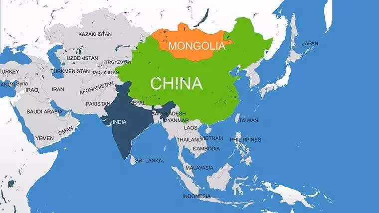 Asia Countries Keynote Map Template: Navigating the East with Elegance