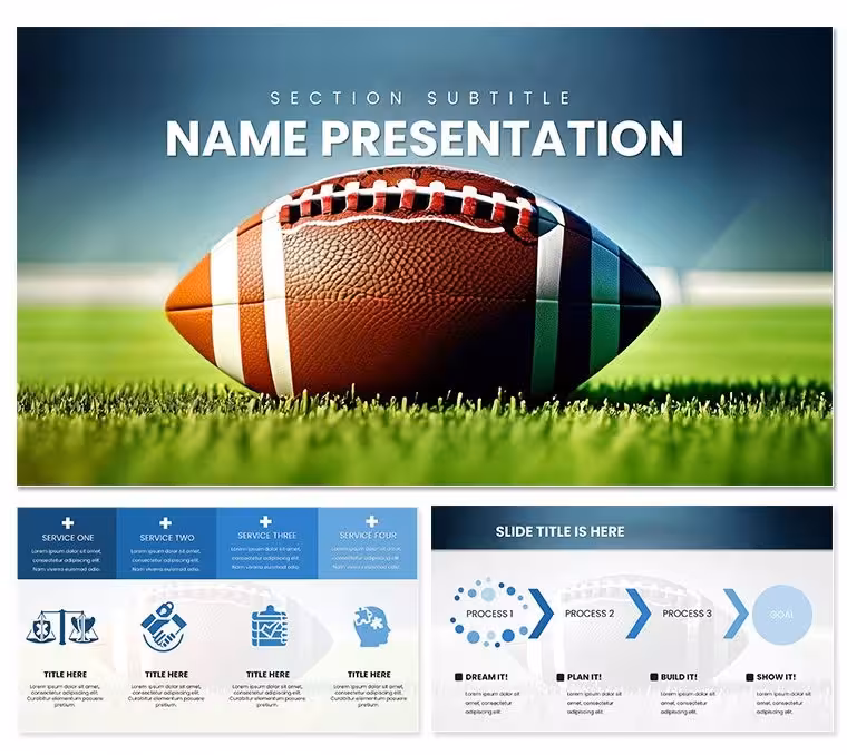Dynamic Baseball Ball Keynote Template